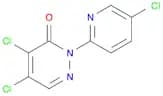 3(2H)-Pyridazinone, 4,5-dichloro-2-(5-chloro-2-pyridinyl)-