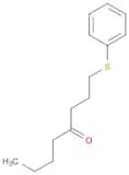 4-Octanone, 1-(phenylthio)-