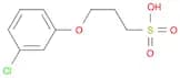 1-Propanesulfonic acid, 3-(3-chlorophenoxy)-
