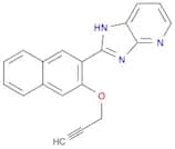 1H-Imidazo[4,5-b]pyridine, 2-[3-(2-propynyloxy)-2-naphthalenyl]-