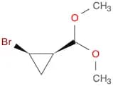 Cyclopropane, 1-bromo-2-(dimethoxymethyl)-, cis-