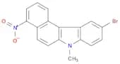 7H-Benzo[c]carbazole, 10-bromo-7-methyl-4-nitro-