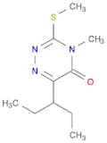 1,2,4-Triazin-5(4H)-one, 6-(1-ethylpropyl)-4-methyl-3-(methylthio)-