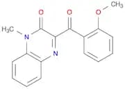 2(1H)-Quinoxalinone, 3-(2-methoxybenzoyl)-1-methyl-