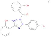 3-(4-BROMOPHENYL)-2-(2-HYDROXYBENZOYL)-5-(2-HYDROXYPHENYL)-2H-TETRAZOLIUM IODIDE