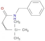 2-Propenamide, N-(phenylmethyl)-3-(trimethylsilyl)-