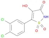 3(2H)-Isothiazolone, 5-(3,4-dichlorophenyl)-4-hydroxy-, 1,1-dioxide
