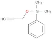 Silane, dimethylphenyl(2-propynyloxy)-