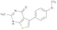 Thieno[2,3-d]pyrimidin-4(1H)-one, 5-(4-methoxyphenyl)-2-methyl-