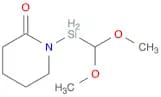 2-Piperidinone, 1-(dimethoxymethylsilyl)-