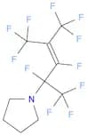 Pyrrolidine, 1-[1,2,4,4,4-pentafluoro-1,3-bis(trifluoromethyl)-2-butenyl]-