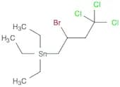 Stannane, (2-bromo-4,4,4-trichlorobutyl)triethyl-