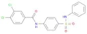 Benzamide, 3,4-dichloro-N-[4-[(phenylamino)sulfonyl]phenyl]-