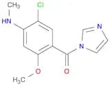 1H-Imidazole, 1-[5-chloro-2-methoxy-4-(methylamino)benzoyl]-