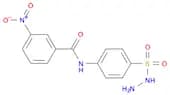 Benzenesulfonic acid, 4-[(3-nitrobenzoyl)amino]-, hydrazide