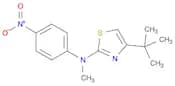 2-Thiazolamine, 4-(1,1-dimethylethyl)-N-methyl-N-(4-nitrophenyl)-