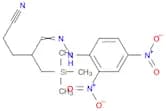 Pentanenitrile, 4-[[(2,4-dinitrophenyl)hydrazono]methyl]-5-(trimethylsilyl)-