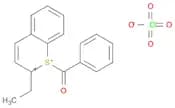 1H-2-Benzothiopyranium, 1-benzoyl-2-ethyl-, perchlorate