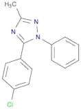 1H-1,2,4-Triazole, 5-(4-chlorophenyl)-3-methyl-1-phenyl-