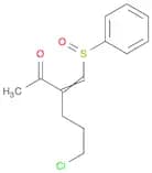 2-Hexanone, 6-chloro-3-[(phenylsulfinyl)methylene]-