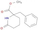 2-Piperidinecarboxylic acid, 6-oxo-2-(phenylmethyl)-, methyl ester