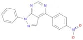 4-(4-Nitrophenyl)-1-phenyl-1H-pyrazolo[3,4-d]pyrimidine