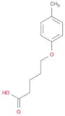 Pentanoic acid, 5-(4-methylphenoxy)-