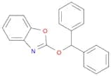 Benzoxazole, 2-(diphenylmethoxy)-