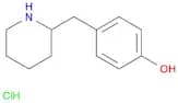 Phenol, 4-(2-piperidinylmethyl)-, hydrochloride