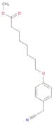 Octanoic acid, 8-[4-(cyanomethyl)phenoxy]-, methyl ester