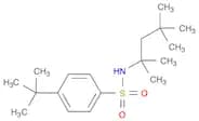 Benzenesulfonamide, 4-(1,1-dimethylethyl)-N-(1,1,3,3-tetramethylbutyl)-
