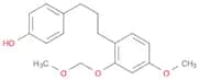 Phenol, 4-[3-[4-methoxy-2-(methoxymethoxy)phenyl]propyl]-