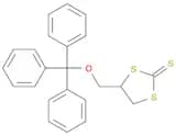 1,3-Dithiolane-2-thione, 4-[(triphenylmethoxy)methyl]-