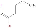 1-Hexene, 2-bromo-1-iodo-, (E)-