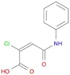 2-Butenoic acid, 2-chloro-4-oxo-4-(phenylamino)-, (E)-