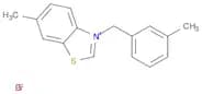 Benzothiazolium, 6-methyl-3-[(3-methylphenyl)methyl]-, bromide