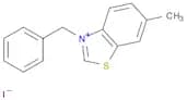 Benzothiazolium, 6-methyl-3-(phenylmethyl)-, iodide