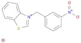 Benzothiazolium, 3-[(3-nitrophenyl)methyl]-, bromide