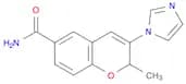 2H-1-Benzopyran-6-carboxamide, 3-(1H-imidazol-1-yl)-2-methyl-