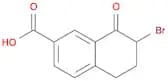 2-Naphthalenecarboxylic acid, 7-bromo-5,6,7,8-tetrahydro-8-oxo-