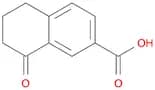 8-Oxo-5,6,7,8-tetrahydronaphthalene-2-carboxylic acid