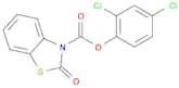 3(2H)-Benzothiazolecarboxylic acid, 2-oxo-, 2,4-dichlorophenyl ester