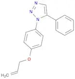 1H-1,2,3-Triazole, 5-phenyl-1-[4-(2-propenyloxy)phenyl]-