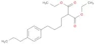 Propanedioic acid, [4-(4-propylphenyl)butyl]-, diethyl ester