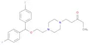 3-Pentanone, 1-[4-[2-[bis(4-fluorophenyl)methoxy]ethyl]-1-piperazinyl]-