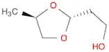 1,3-Dioxolane-2-ethanol, 4-methyl-, trans-