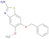 2-Benzothiazolamine, 5-methoxy-6-(phenylmethoxy)-