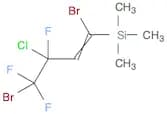 Silane, (1,4-dibromo-3-chloro-3,4,4-trifluoro-1-butenyl)trimethyl-