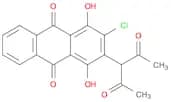 2-Chloro-3-(2,4-dioxopentan-3-yl)-1,4-dihydroxyanthracene-9,10-dione