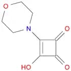 3-Cyclobutene-1,2-dione, 3-hydroxy-4-(4-morpholinyl)-